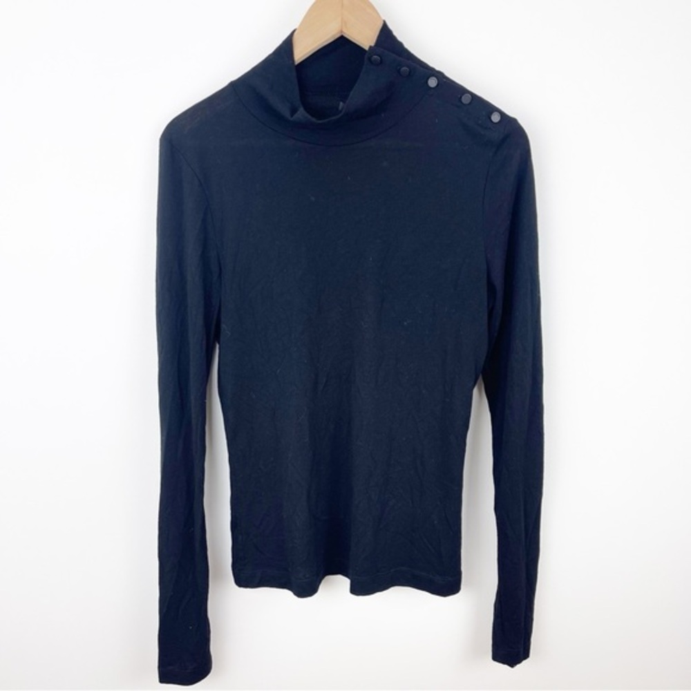 Rag & Bone Black Turtleneck Size Medium